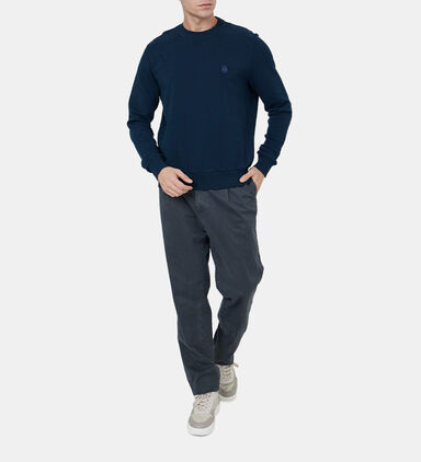 Cotton Fleece Logo-patch Sweatshirt