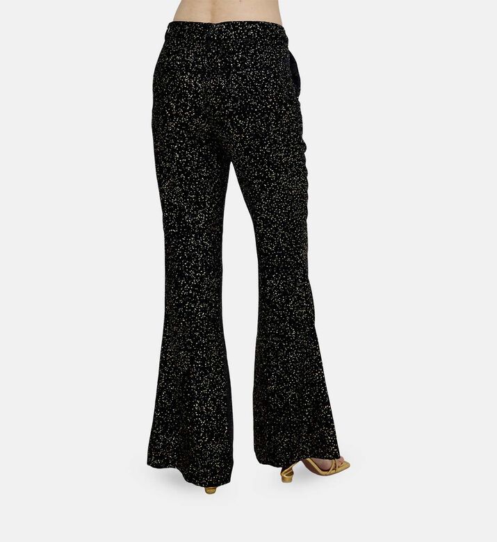 Prevy Sequin Flared Pants