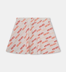 تنورة قطن بيكيه بطبعة على كامله