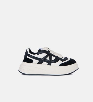 Combo Suede Leather Sneakers