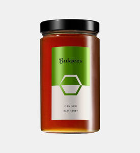 عسل خام بمزيج القرفة وبذور السمسم