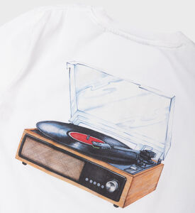 الصبي قميص مطبوع اللون التدرج