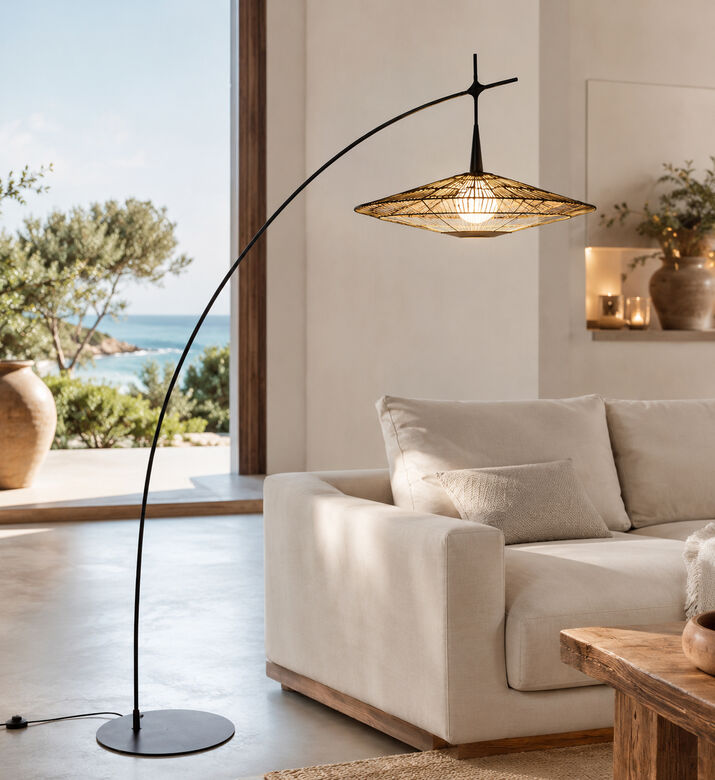 Forestier Paris Carpa Floor Metal Lamp, Packshot View