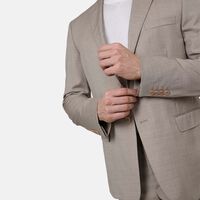 Single-breasted 2-piece Suit Set