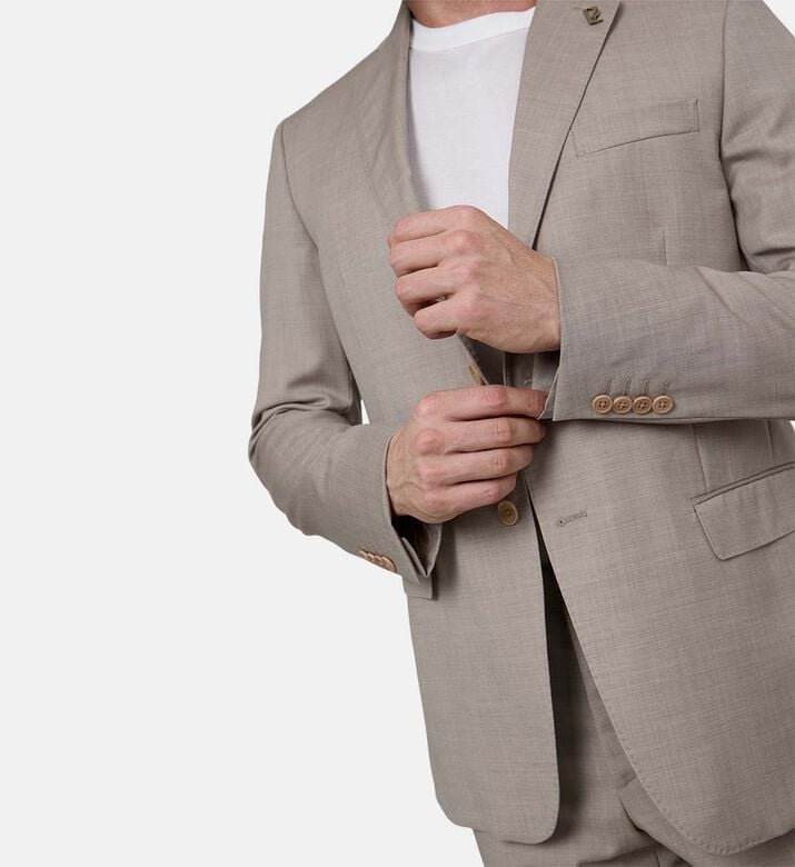 Single-breasted 2-piece Suit Set Single-breasted 2-piece Suit Set
