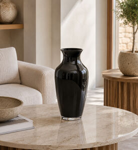 Murano Style Ceramic Glossy-finish Vase, Packshot View