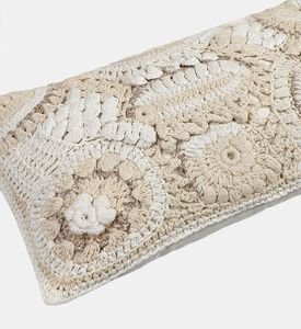 Home Deco and More Rhon Cotton Square Cushion, Packshot View