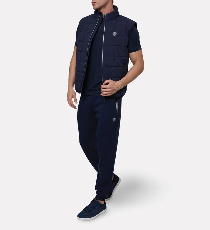 EA7 Drawstring Logo Trousers, Model View