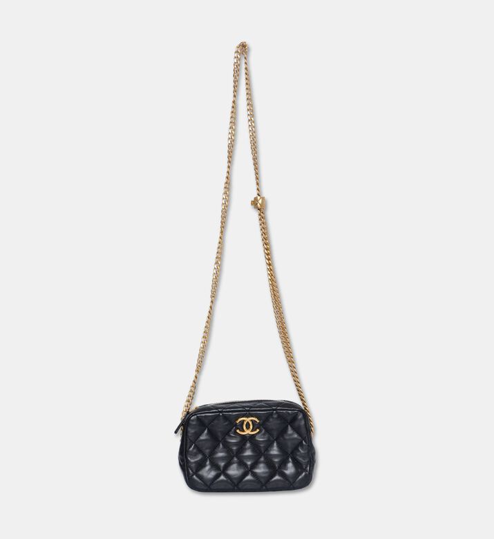 Chanel Coco Crush Quilted Leather Camera Bag, Packshot View