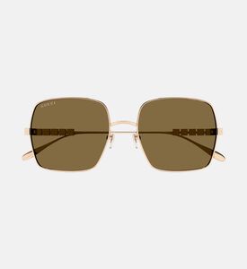 نظارة شمسية بإطار معدني مربع 57