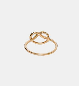 Gold Rhinestones Heart Ring Gold Rhinestones Heart Ring