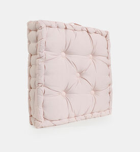 Square-shaped Flower Cushion