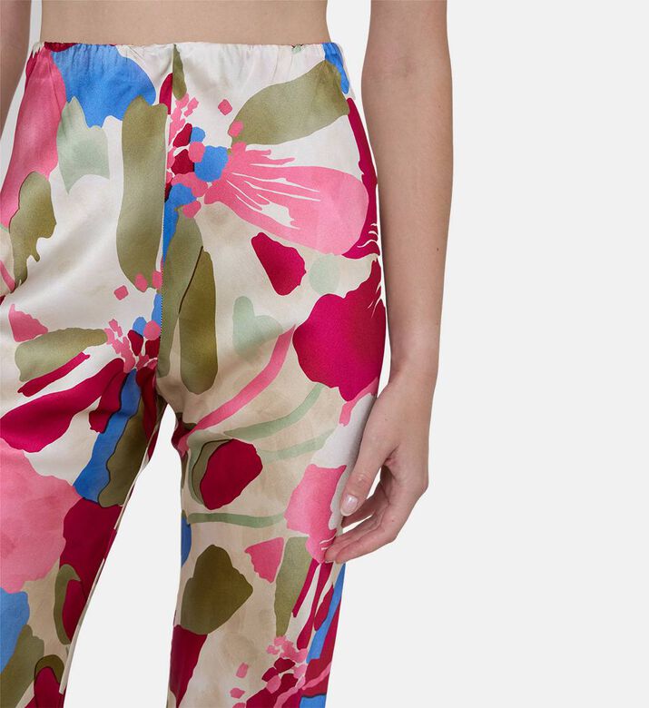 Stacie Floral Silk Pants Stacie Floral Silk Pants