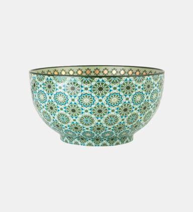 Andalusia Porcelain Round Bowl L