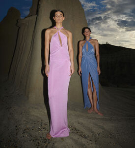 Serafina Front Cut-out Maxi Dress