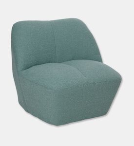 Home Deco and More Pettal Lounge Chair, Green, Packshot View