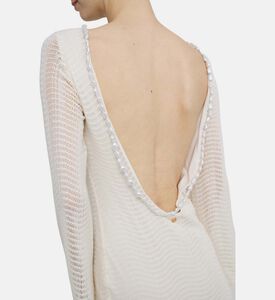 Crochet Knit Maxi Dress