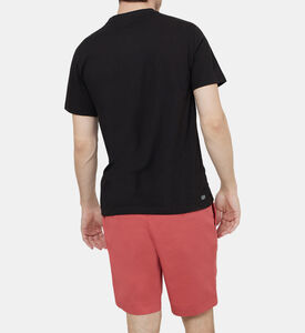 تيشيرت قطن بطبعة ثلاثية الأبعاد