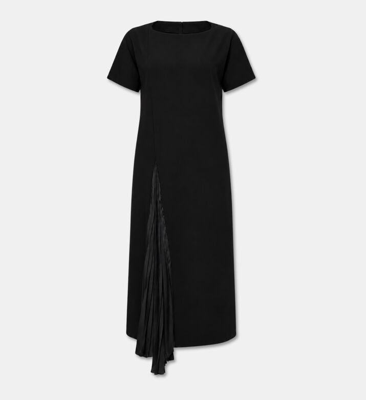 Jil Sander Pleated Wool Dress, Packshot View