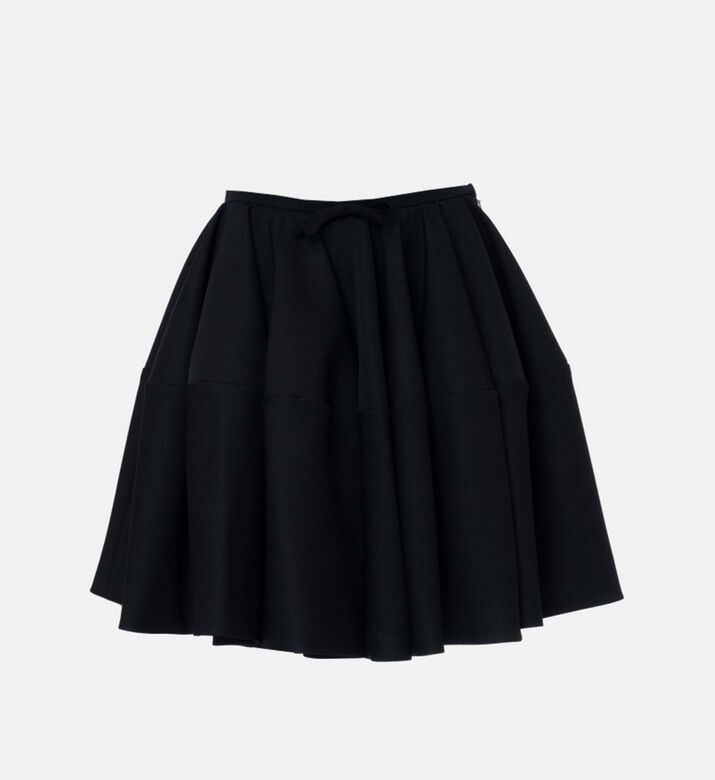 Viktor and Rolf Pleated Flared Mini Skirt, Packshot View
