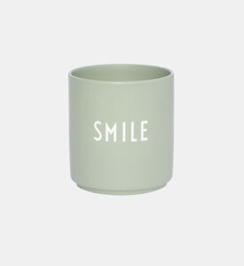 كوب باريس بورسلين مزجج منقوش 8 &times; 8.5 سم