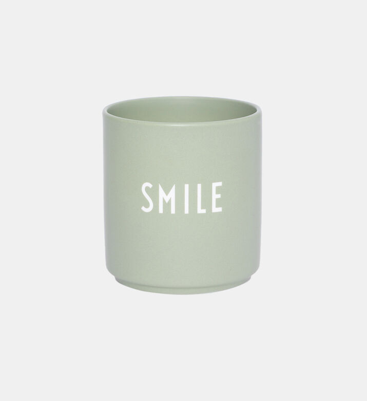 كوب باريس بورسلين مزجج منقوش 8 &times; 8.5 سم