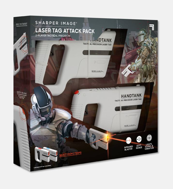 Sharper Image Toy Laser Tag Handtank, Packshot View