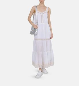 Relite Lace Straps V-neck Dress