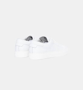 Leather Low-top Lace-up Sneakers Leather Low-top Lace-up Sneakers
