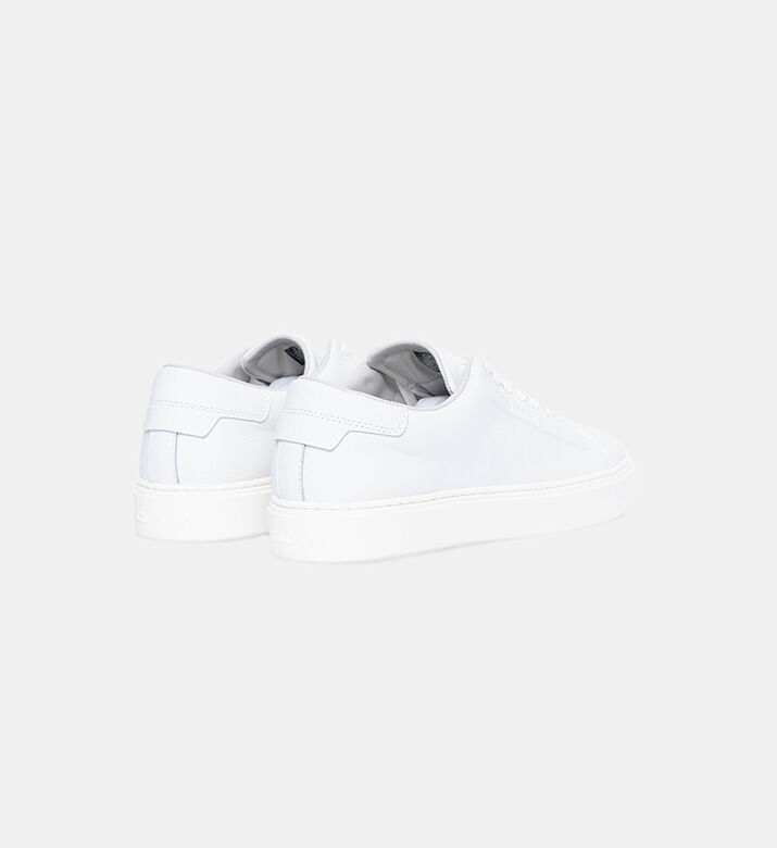 Leather Low-top Lace-up Sneakers Leather Low-top Lace-up Sneakers
