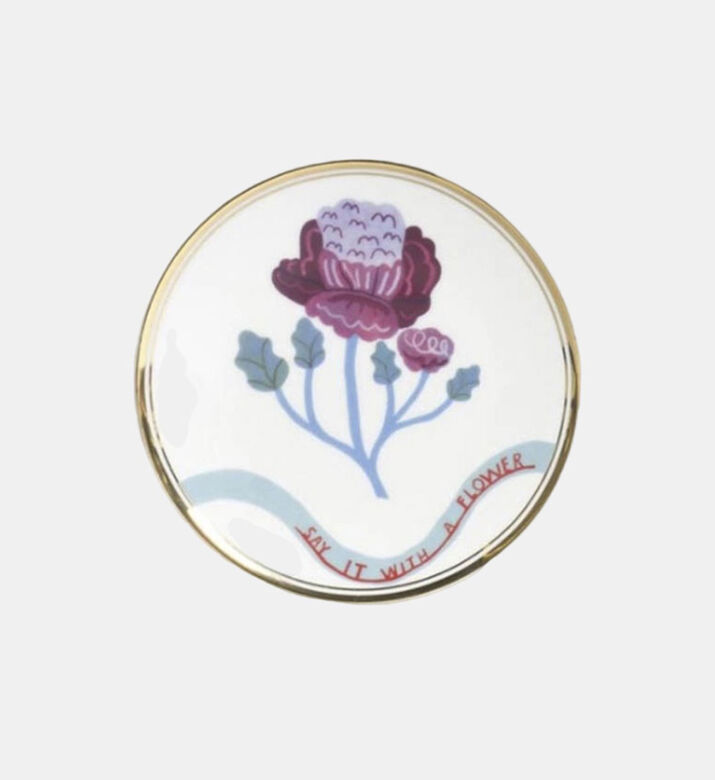 Botanica Porcelain Flower Plate