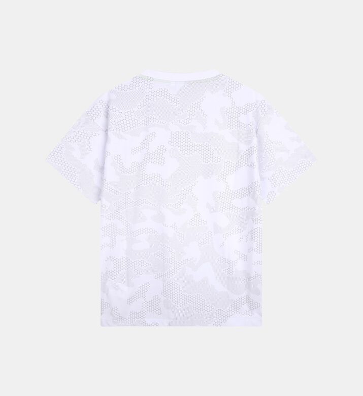 تي شيرت قطن جيرسي بشعار الماركة