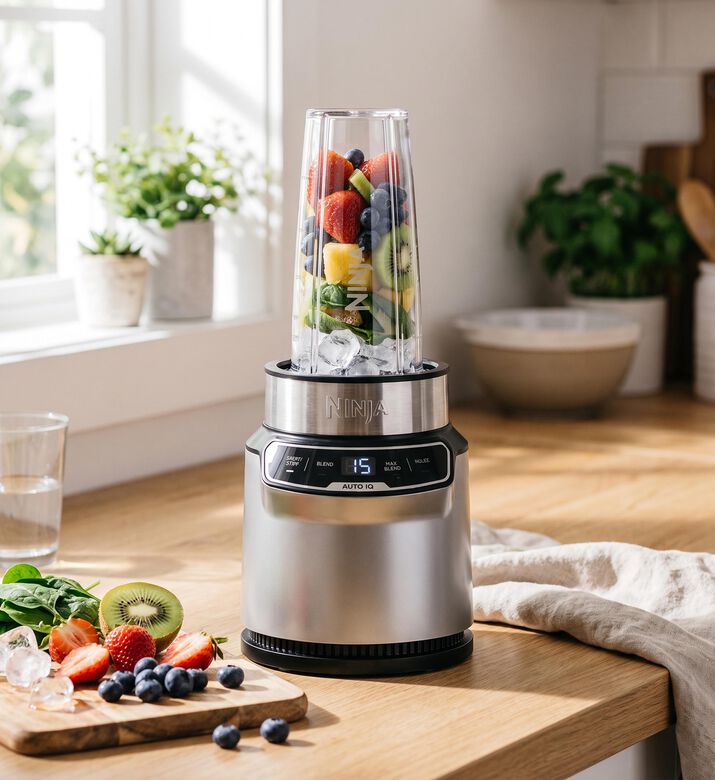 Ninja Stainless Steel Nutri-blender Pro, Model View