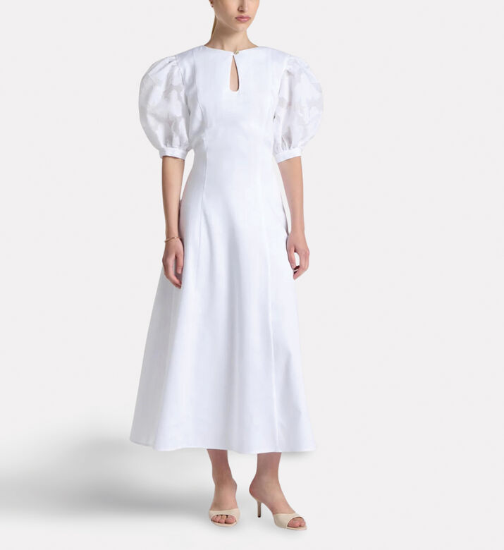 Carter and White Dress Anna, Model View