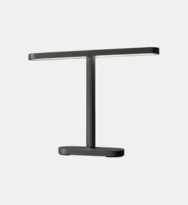Newdes Meridian Aluminum Led Table Lamp, 25x20-cm, Anthracite, Packshot View
