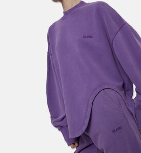 The Attico Melange Oversized Sweatshirt, Model View