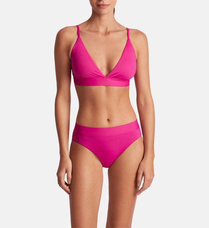Triangle V-neck Bikini Top