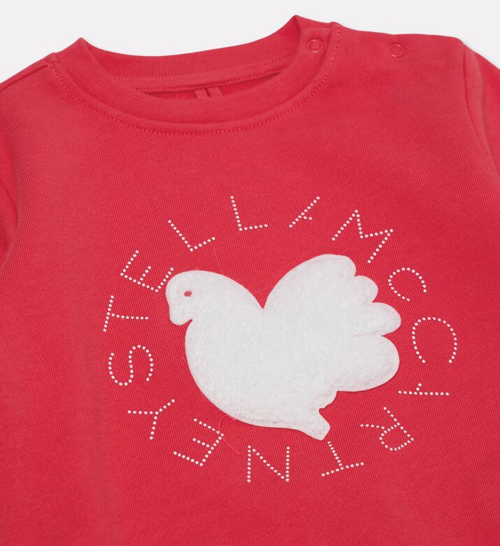 Stella McCartney Logo Appliqu&eacute; Cotton Sweatshirt, Packshot View