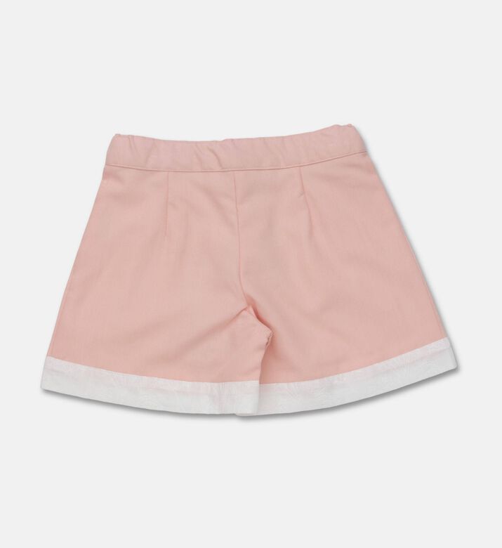 Jules & Juliette Paris Lace-trim Pleated Shorts, Packshot View
