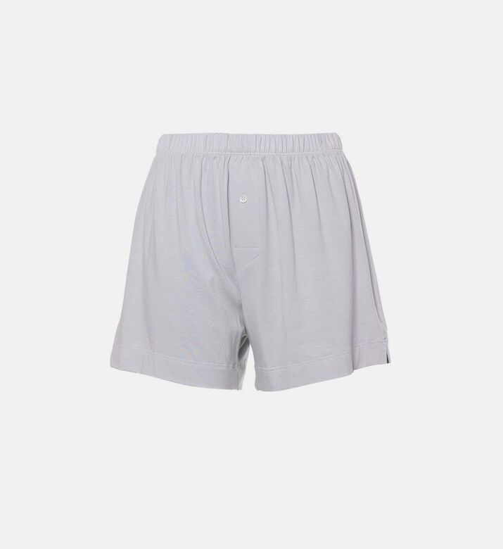 Linen Lounge Elastic Waist Shorts