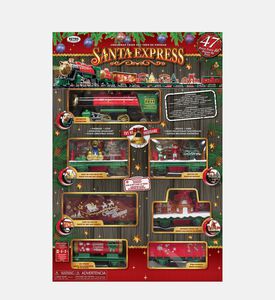 Mad Toys Santa Express Light-up Train Set, Packshot View