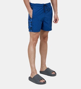 Th Monogram Reveal Mid Length Swim Shorts