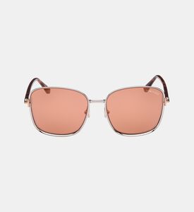 نظارات شمسية مربعة بنقشة صدف السلحفاة 57