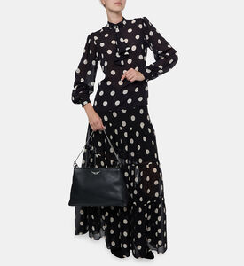 The Kooples Polka Dot-print Long-sleeve Blouse, Model View
