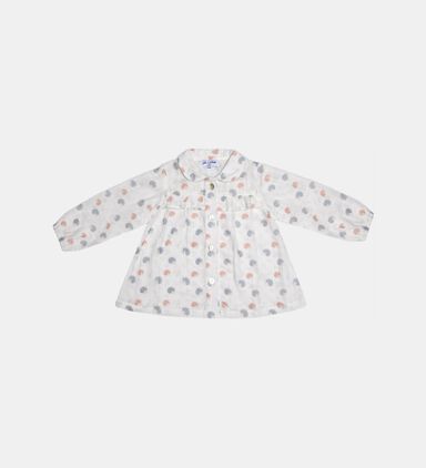 Delice Cotton Flared-cut Blouse