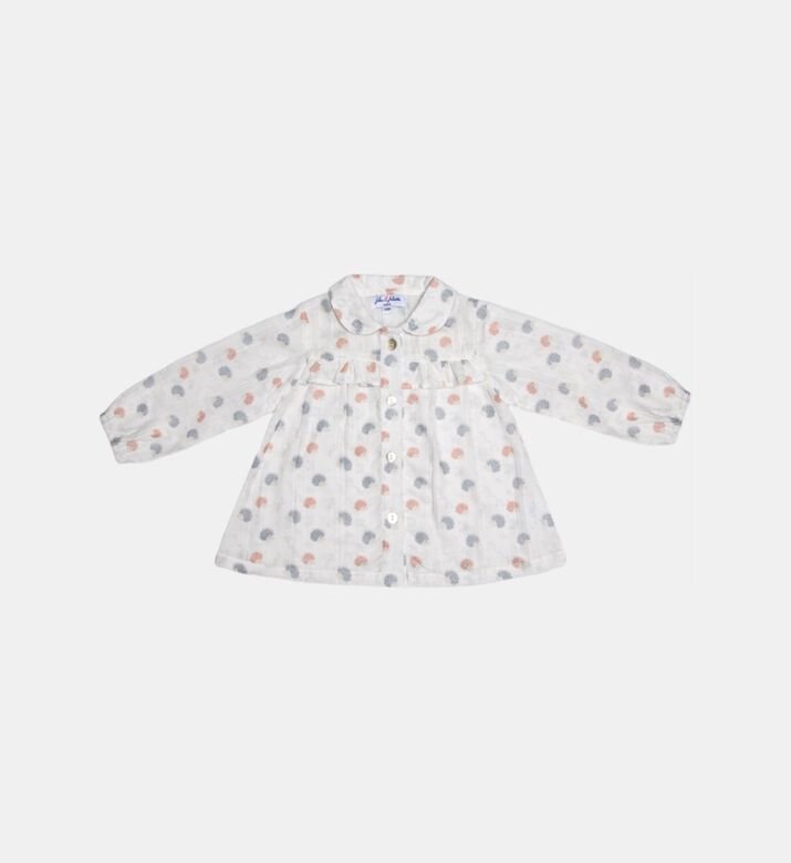 Delice Cotton Flared-cut Blouse