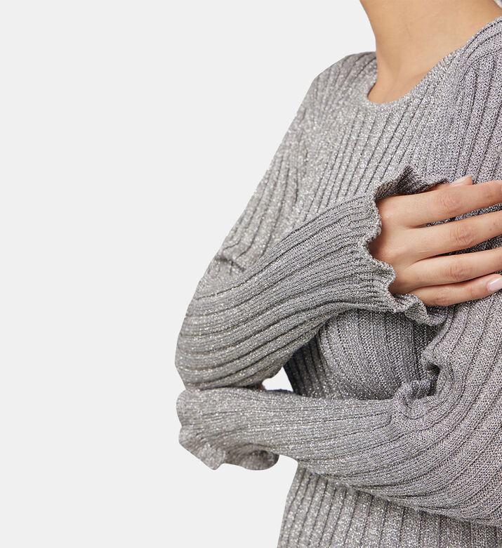 فستان لوركس كوت متوسط الطول مضلع