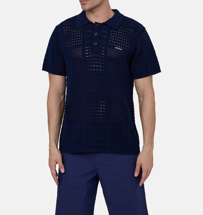 Patch Labiche Savy Cotton Polo Shirt
