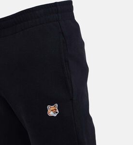 بنطال رياضي بقصة عادية برقعة رأس ثعلب