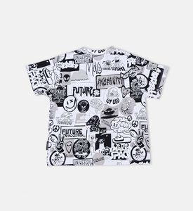 Rodney Collage-print T-shirt